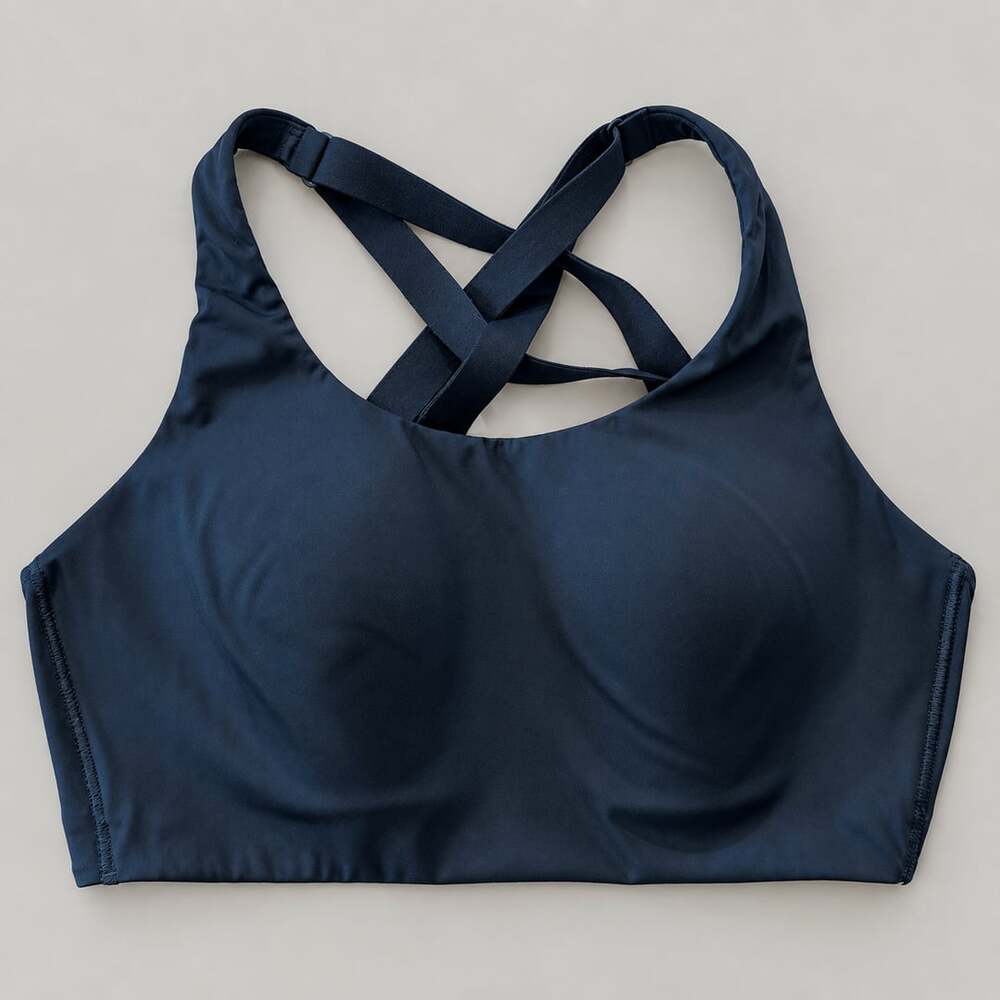 Lululemon Energy Sport Bra High Support 34D Black Cross Straps (p1)